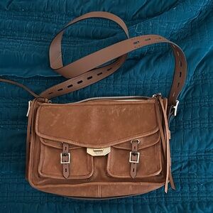 rag & bone Brown Field Messenger Bag